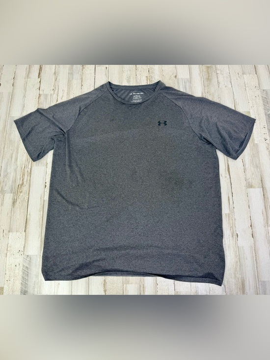 Under Armour Other - Under Armour The Tech Tee Men's 2XL Gray Polyester Short Sleeve T-Shirt